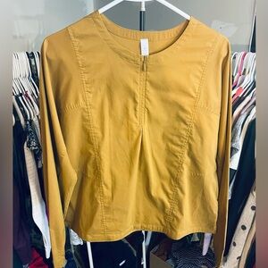 Lululemon Athletica Mustard Long Sleeve Top